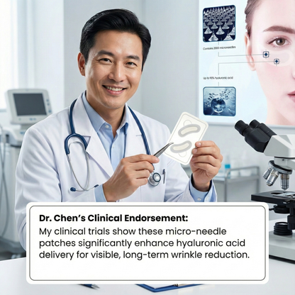 Mikronadel Augenpads