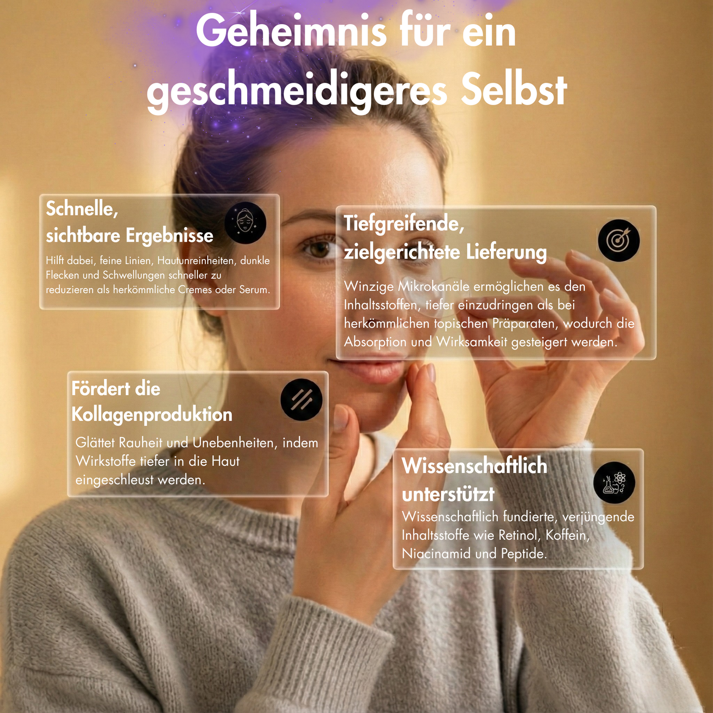 Mikronadel Augenpads